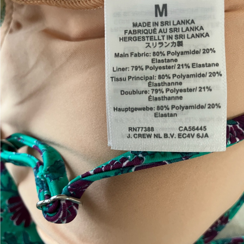 J. Crew Bikini set MEDIUM TOP/SMALL BOTTOMS - Picture 9 of 9